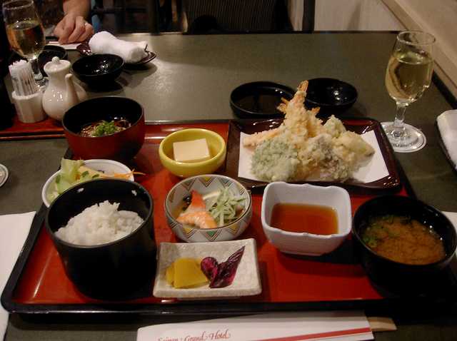 あおい　天ぷら定食