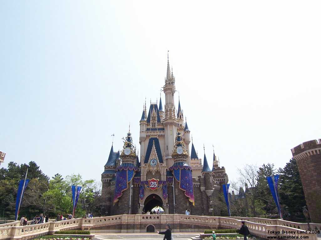 壁紙 東京ディズニーランド 2008年4月 たまにはトラベラー